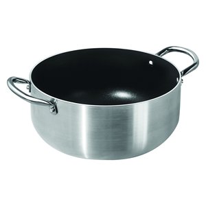 CUCINART Non-Stick Aluminum Saucepan 28Cm Stainless Steel Handles Silver Black V681172CA28 - Product Image 1