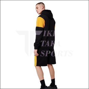 Sweat à capuche pour homme de haute qualité en polyester/coton lourd, style streetwear, col à capuche, motif uni, pull d'automne, écologique - Product Image 6
