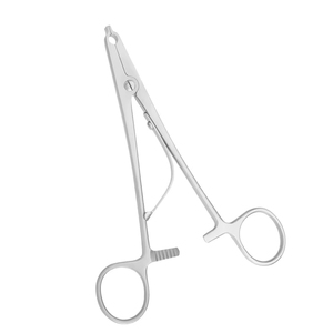 Abrazaderas de toalla Backhaus de acero alemán de alta calidad, pinzas dentales manuales, Clip quirúrgico curvo recto - Product Image 6