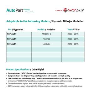 Cubierta de Botón de Ventana, Delantera Izquierda (1 Pieza) para Renault Megane 3, Fluence 3, Latitude - Product Image 6