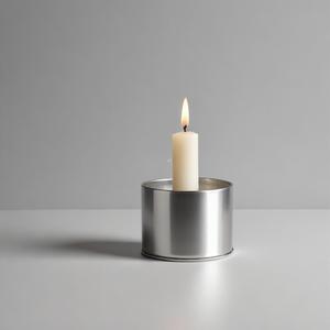 Bougeoir en aluminium à la mode en aluminium à la mode pièce maîtresse approvisionnement direct en usine de bougeoirs en métal à un prix raisonnable - Product Image 2