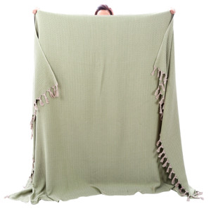 Goz XL vente en gros jeter couverture coton turc plage voyage pique-nique couvertures décoratives de luxe jette pour lit canapé décor à la maison - Product Image 1