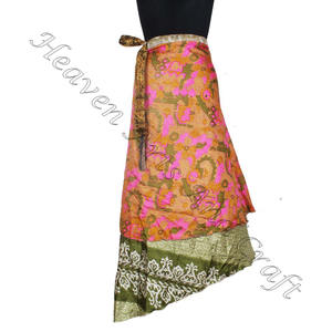 แฟชั่น Pareo LAVA-lavas ชุดว่ายน้ำคลุมและโสร่งสำหรับผู้หญิงกระโปรงยาวผ้าไหม - Product Image 6