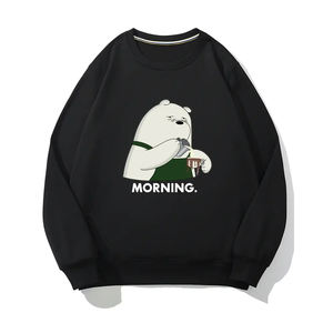 ชุดวอร์มพิมพ์ลายสำหรับผู้ชายแขนยาวสไตล์สตรีทแวร์น้ำหนักเบา - Product Image 3