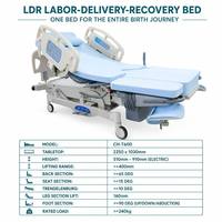 Lit d'accouchement électrique LDR, lit d'hôpital, lit de maternité CH-T600, moteur LINAK, hauteur basse 510 mm, verrouillage centralisé, 240 kg