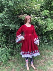 Afghan Kuchi <b>Dresses</b> Tribal Ethnic Vintage Kuchi <b>Dress</b>, Afghan/Pakistan Kuchi Party Traditional Vibrant Colors <b>Dresses</b> - Product Image 2