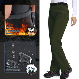 Pantalones de esquí para mujer con ajuste personalizado Fabricación OEM Logotipo de carcasa impermeable Marca y capa interna aislada - Product Image 3