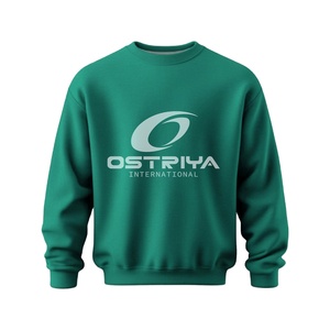 Sudadera de Cuello Redondo para Hombre, Invierno, 100% Algodón, Felpa, Corte Regular, Ligera, Impresión Digital, Logotipo Frontal, Servicio OEM, Venta al Por Mayor - Product Image 1