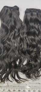 100% extensions de cheveux ondulés indiens non traités pour les femmes noires cuticules alignées lâche vague profonde boucle italienne expédition Express - Product Image 2