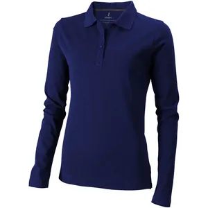 Donna's <b>Long</b>-<b>Sleeved</b> <b>Polo</b> Oakville Promotional Woman's <b>Polo</b> <b>Shirts</b> - Product Image 4