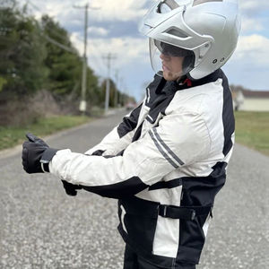 Meilleur matériau Prix raisonnable Veste de moto pour homme Veste de moto de course en cuir de différents modèles Vestes pour hommes - Product Image 2