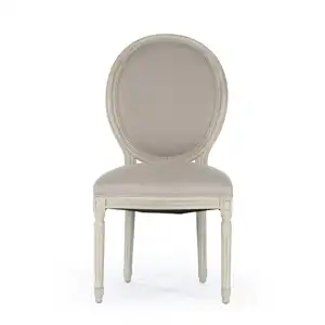 เก้าอี้ไม้สำหรับรับประทานอาหารฝรั่งเศสแบบคลาสสิกโบราณสำหรับห้องรับประทานอาหารเฟอร์นิเจอร์