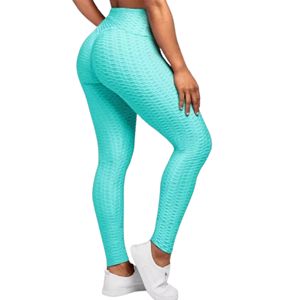 Leggings de gymnastique pour femmes de qualité supérieure été tissu extensible sans couture de couleur unie look de fitness élégant avec soutien du mouvement - Product Image 5