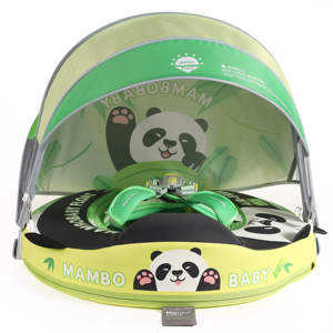 <span class=keywords><strong>Panda</strong></span>'s Embrace Flotteur de poitrine pour bébé non gonflable avec auvent |   Flotteur de bain 3D mignon en forme de <span class=keywords><strong>panda</strong></span> pour bébés de 3 à 24 mois - Product Image 5
