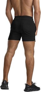 Gran oferta, conjunto de ropa deportiva para entrenamiento deportivo de calle para hombre, camisetas de invierno y pantalones cortos de talla grande a juego - Product Image 2
