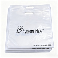 Sac avec logo, sac d'emballage pour t-shirt, sac plat à fermeture éclair, sacs d'emballage pour vêtements biodégradables, PLA PBAT ASTM D6400 EN13432 vérifié