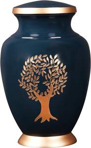 Highest Quality Wholesale Selling 100% Aluminum Material Made Adult Funeral / Cremation <b>Urns</b> - Product Image 2