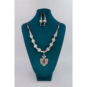 Traditional Designer Gold Plated Beaded <b>Necklace</b> Set for Women Girls Ethnic <b>African</b> Style Zircon Stones Handcrafted <b>Necklace</b> Set - Product Image 4