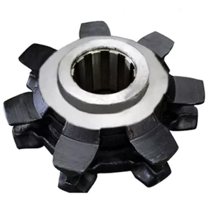 Chaîne et pignon de Offre Spéciale qualité Pignon de fonte de convoyeur de grattoir de FU en acier et acier inoxydable - Product Image 1