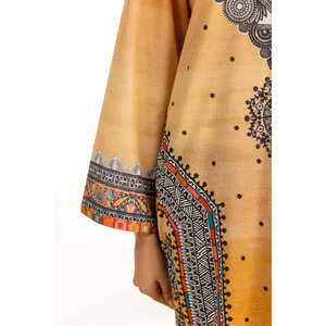 Conjunto de Traje Casual de Verano de 3 Piezas para Mujer, Color Negro, Estampado, 100% Algodón - Product Image 4