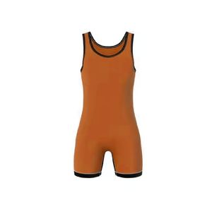 ชุดมวยปล้ำคุณภาพสูง ปรับแต่งได้ พิมพ์ลายด้วยเทคนิคการระเหิดสี ปิดด้วยกระดุมแป๊ก ผลิตจากโพลีเอสเตอร์ + สแปนเด็กซ์ - Product Image 5