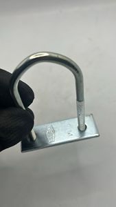 Boulons en U M6*200 MM 24MM Fabricant Turc Haute Résistance Galvanisé Robuste Écrou de serrage Rondelle Tamis en acier Usage industriel lourd - Product Image 2