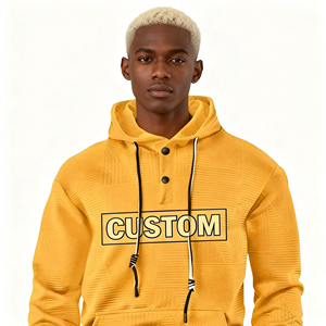 OEM Custom Logo Digital Printing Autumn Hoodie <b>Men</b> Unisex Soft Cotton Woven Fabric Breathable <b>Pullover</b> Hoodie - Product Image 5