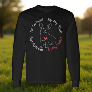 Camiseta promocional de manga larga para conmemorar la pérdida de un amado Pembroke Welsh Corgi - Product Image 2