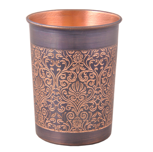 Design frais cuivre verre et alimentaire eau laquée servant cuisine et équipement de table ustensiles en gros gobelet en cuivre - Product Image 5