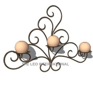 Fer Métal Forme unique Feuille Design Moderne Autre Art Mural De L'Inde Style Fantaisie De Luxe Fait À La Main Décoratif Pour La Maison - Product Image 5