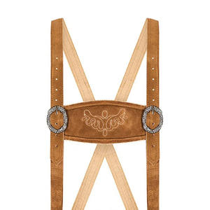 Pantalones cortos para hombre de alta calidad antiguos bávaros tradicionales Trachten Lederhosen sólidos personalizados ecológicos - Product Image 5