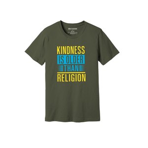 T-shirt 100% coton avec des thèmes de gentillesse Imprimer Style décontracté 12 Options de couleur 160-180 Placement de conception personnalisable GSM lourd - Product Image 1