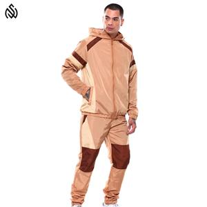 ชุดวอร์มสองชิ้นสำหรับผู้ชายชุดกันลมลำลองสำหรับผู้ชายชุดวอร์มเสื้อกันลมผ้าโพลีเอสเตอร์สำหรับผู้ชายโลโก้ตามสั่งทันสมัย2025 - Product Image 3