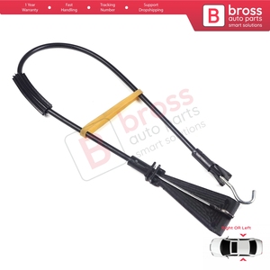 สายเคเบิลโบว์เดนปลดล็อคที่จับประตูด้านใน BDP636 ด้านหลัง 13258268 สำหรับ Corsa D 5 ประตู - Product Image 3