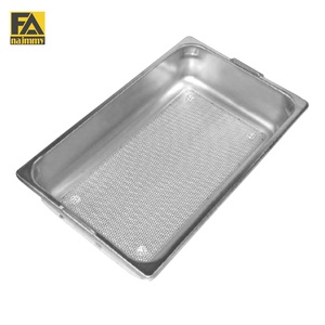 Cesta de malla de acero inoxidable con base perforada para instrumentos quirúrgicos, instrumentos quirúrgicos de alta calidad - Product Image 3