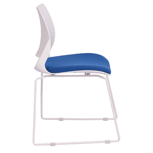 Adjustable Modern <b>Plastic</b> <b>Mesh</b> Swivel Office Chair with Fabric Headrest and Kneeling Base - Product Image 3