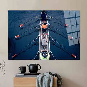 Toile imprimée sur le thème de la navigation : Décoration pour la cave des hommes, Œuvre d'art imprimée, Art sur verre trempé - Product Image 1