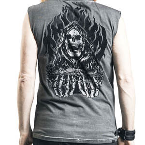 Camiseta sin mangas para hombre hecha a medida, superventas, transpirable, de algodón, poliéster, de punto, para gimnasio, de secado rápido, ecológica, 2024 - Product Image 6