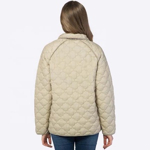 Reversible Custom High Quality Button Down Warm Outdoor Reversible Oversized <b>Quilted</b> Puffer <b>Jacket</b> Manufacture Women - Product Image 2