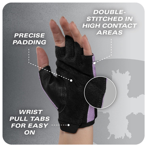 Gants d'haltérophilie robustes avec poignée antidérapante et rembourrage durable pour les entraînements de gymnastique - Product Image 5