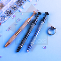 Juego de herramientas de agarre de bolas perforadas de 4 garras, industrial, OEM/ODM, para recoger joyas, piezas pequeñas y manualidades, de acero inoxidable