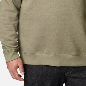 Sweat-shirt classique pour homme à col rond en couleur unie, look minimaliste, sweat-shirt à porter au quotidien avec un design simple / Couture de haute qualité - Product Image 3