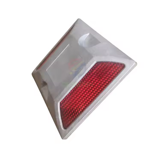 Nhà máy trực tiếp LED Cat Eye năng lượng mặt trời Road Studs dấu hiệu giao thông an toàn Đèn cảnh báo phản quang PC nhôm đinh tán IP68 giao thông - Product Image 4