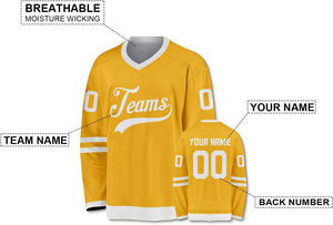 Jersey de Hockey Personalizado de Talla Grande, 100% Poliéster, Sublimación Personalizada, Alta Calidad, Secado Rápido, Transpirable, Estilo Único - Product Image 2
