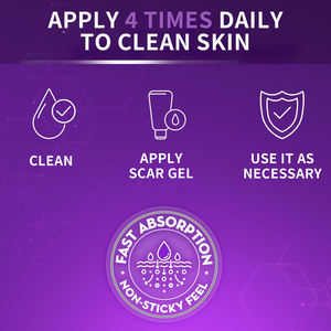Gel Professionnel de Traitement et Réparation des Cicatrices pour Réduire Rougeurs et Gonflements, Efficace sur les Cicatrices Post-Opératoires, Marques d'Acné et Récupération Post-Césarienne - Product Image 6