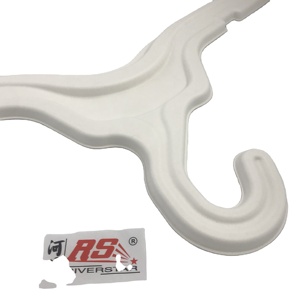 NEW MATERIAL Bagasse Eco Friendly Sugar Cane Paper Pulp Molded Recycle Kids Babies Infant Custom Made Size Clothing <b>Hanger</b> - Product Image 6