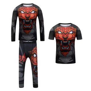 High Quality Custom UV Rashguard Sportsuit <b>for</b> <b>Men</b> <b>Top</b> Selling Anti-UV Breathable Diving <b>Swimming</b> Shirts and Pants - Product Image 3