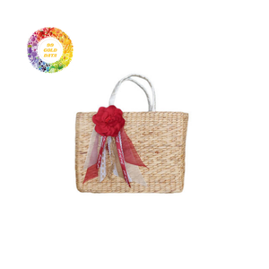 ถุงผักตบชวาทำด้วยมือของเวียดนามถุงผักตบชวาทนทานและยั่งยืนซึ่งสร้างขึ้นโดยช่างฝีมือที่มีประสบการณ์ - Product Image 4