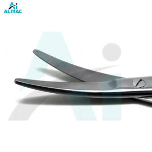 Ciseaux médicaux ALMAC 2025 Metzenbaum à bout arrondi, courbés, 6 pouces, instruments chirurgicaux opératoires vétérinaires en acier inoxydable, instruments manuels - Product Image 4