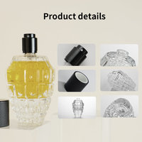 Personnalisé 10 ml 15 ml 30 ml 35ml 50 ml 50 ml pour hommes belle bouteille de parfum vide en verre pour femme avec boîte